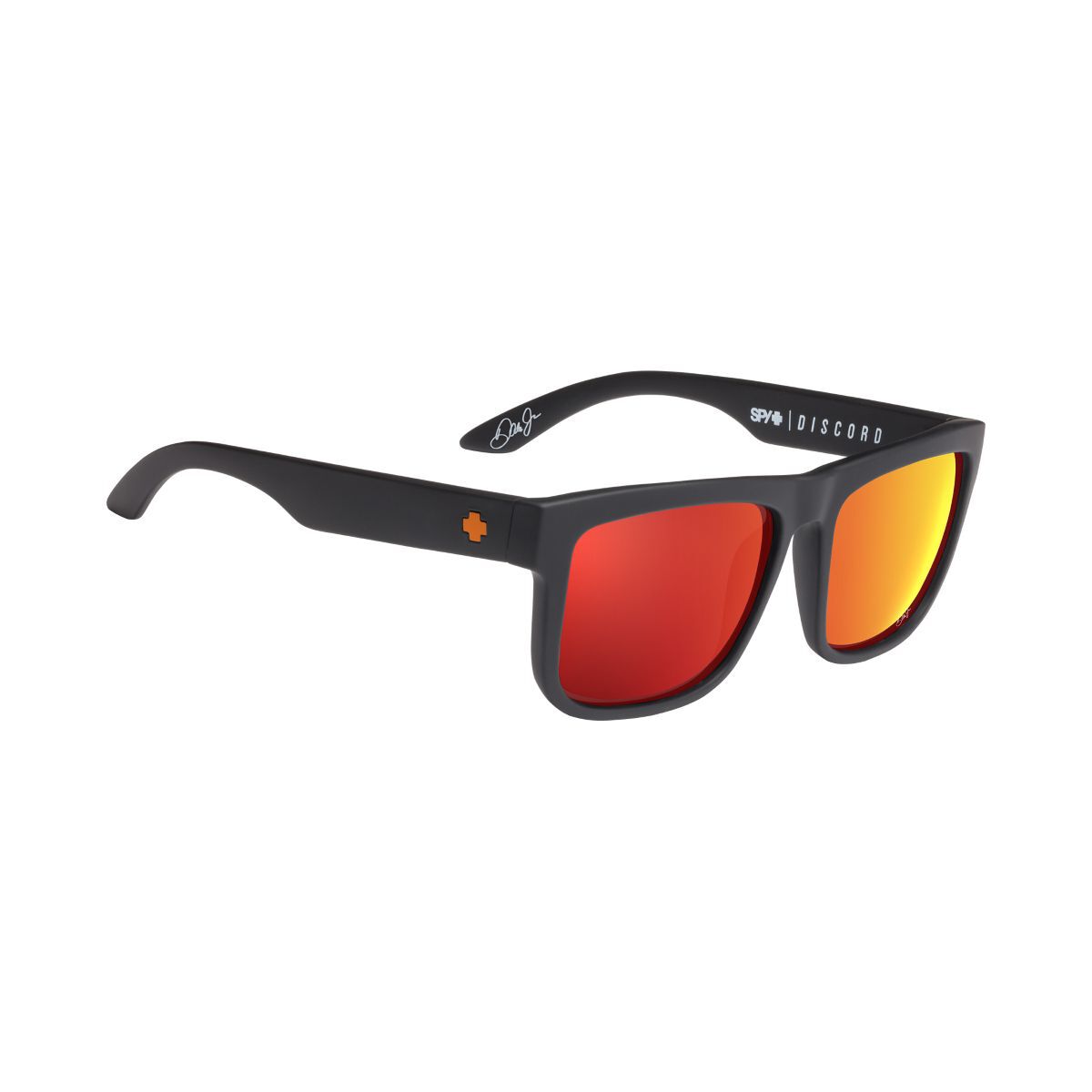 DISCORD, Matte Black-Happy Gray Green with Orange Mirror, hi-res image number null